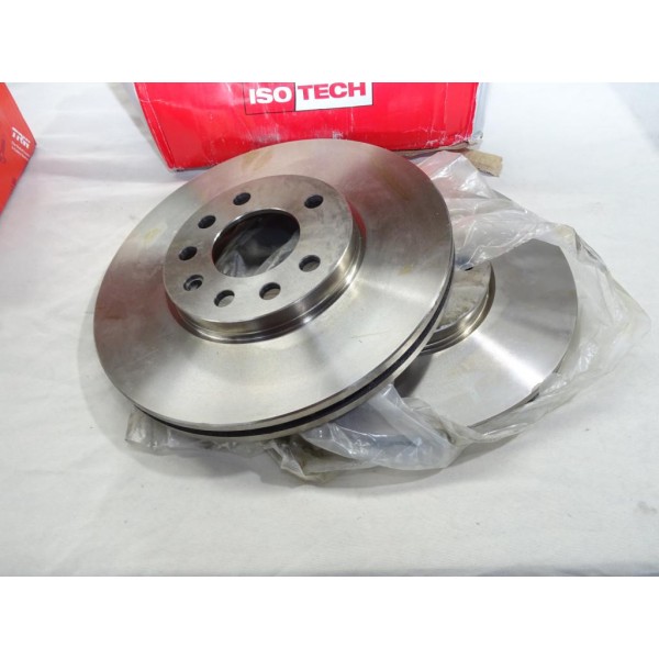 Jeu 2 disques de frein avant ventilé 288mm diametre Isotech IBD1960 pour opel calibra A vectra B speedster saab 900 93 95 9-3 9-
