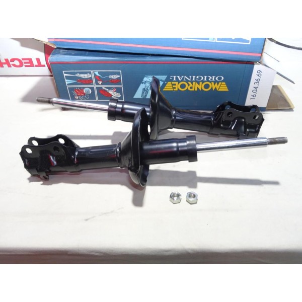 Jeu 2 amortisseurs de suspension avant Monroe 11202 pour seat arosa volkswagen polo 3 III lupo 