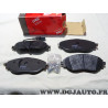 Jeu 4 plaquettes de frein avant montage lucas TRW GDB2114 pour audi A3 Q2 Q3 cupra formentor seat leon 3 III tarraco skoda octav