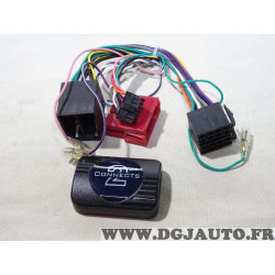 Interface boitier commande au volant poste radio autoradio JVC Connects2 SWRE07JV pour renault clio partir de 2009 megane de 200