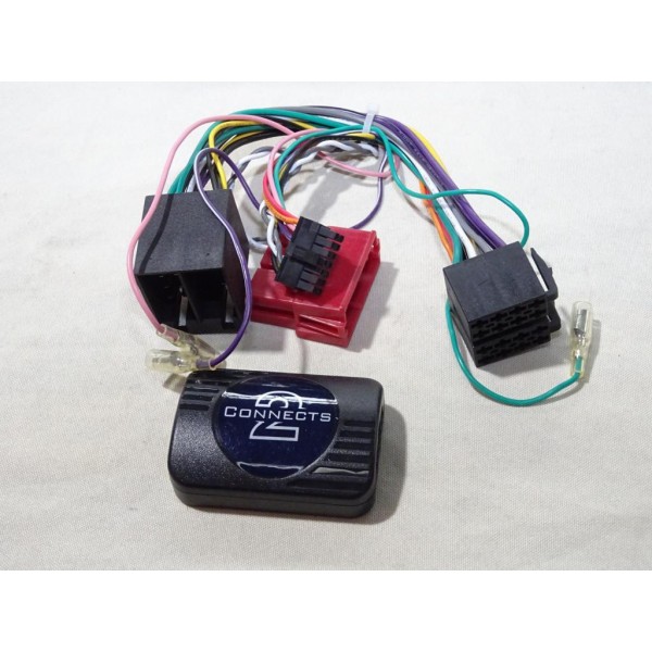 Interface boitier commande au volant poste radio autoradio JVC Connects2 SWRE07JV pour renault clio partir de 2009 megane de 200