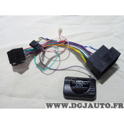 Interface boitier commande au volant poste radio autoradio Connects2 SWFI19UN pour fiat ducato partir de 2015 à 2021 