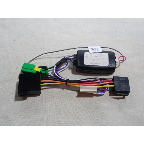 Interface boitier commande au volant poste radio autoradio JVC Connects2 SXPE05JV pour peugeot 206 de 1996 à 2001 connecteur ver