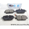 Jeu 4 plaquettes de frein avant montage TRW Norauto NRP1747 pour BMW serie 1 E81 E82 E87 E88 mini one cooper clubman