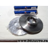 Jeu 2 disques de frein avant plein 236mm diametre NPS D330O04 pour daewoo chevrolet matiz spark M200 M250