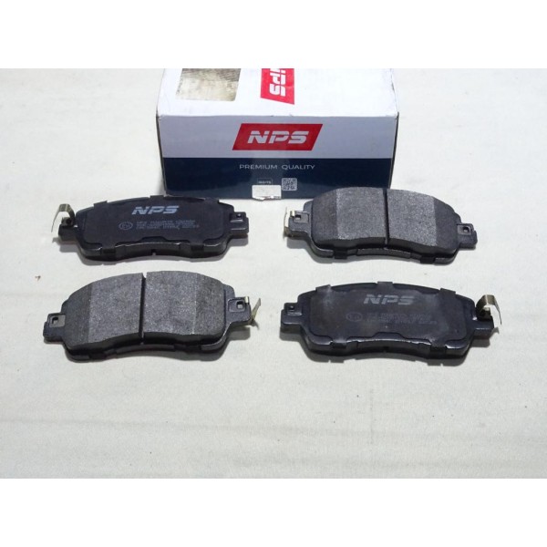 Jeu 4 plaquettes de frein avant montage akebono NPS M360A75 pour mazda 2 DL DJ nissan kicks P15 