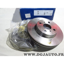 Jeu 2 disques de frein avant ventilé 255mm diametre Bosch BD1459 0986479616 pour toyota IQ AJ10 