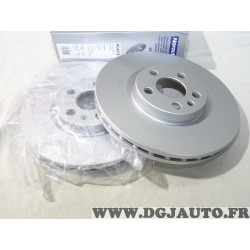 Jeu 2 disques de frein avant 285mm diametre ventilé Norauto ND4678 pour fiat ulysse 2 II scudo 1 lancia phedra peugeot 807 exper