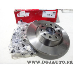 Jeu 2 disques de frein arriere plein 282mm de diametre Eicher 104441519 pour audi A3 Q3 seat altea toledo 3 III leon 2 II alhamb