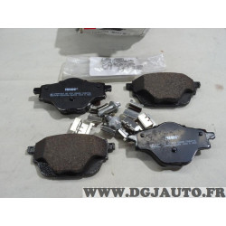 Jeu 4 plaquettes de frein arriere montage bosch Ferodo FDB4766 pour citroen C4 picasso C5 aircross DS4 DS7 DS9 opel grandland X 