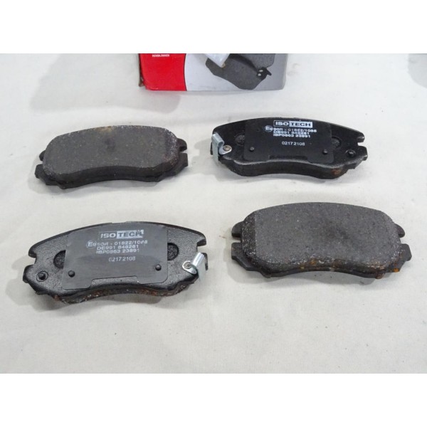 Jeu 4 plaquettes de frein avant montage mando Isotech IBP0863 pour hyundai coupé sonata 4 5 IV V elantra 3 4 III IV tucson tibur