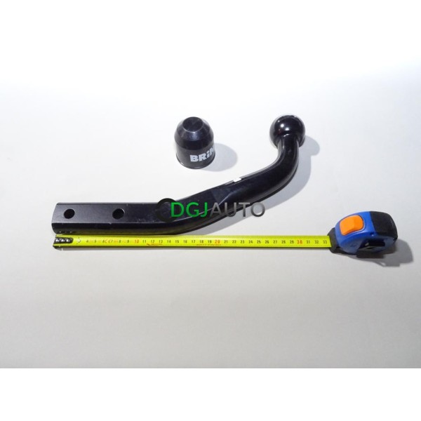 Boule attelage attache remorque col de cygne entraxe fixation 60mm Brink boule 48 