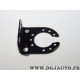 Plaque support prise faisceau cable electrique attelage remorque crochet Bosal plaque 11