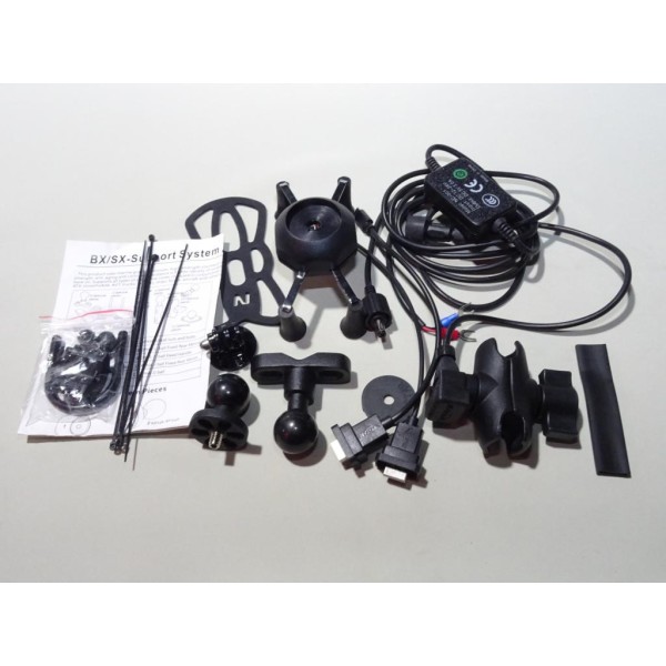 Support telephone smartphone sur guidon 22mm Sifam HPC104 pour moto 