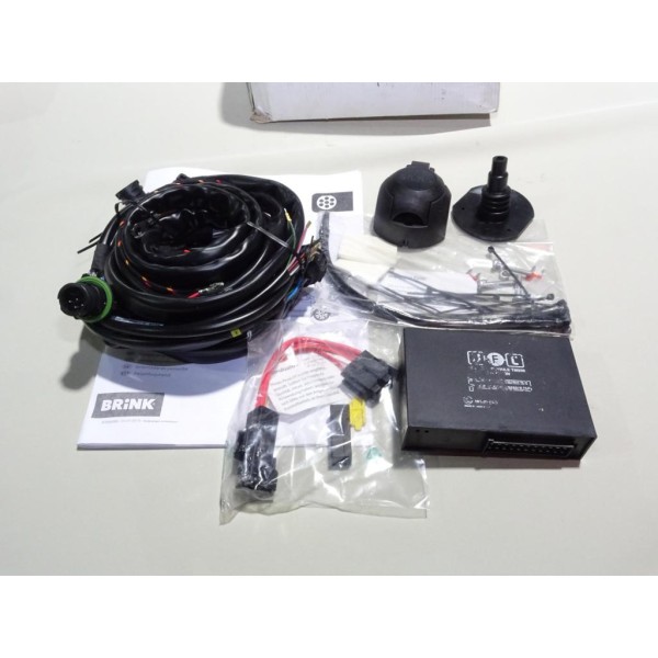 Faisceau attelage attache remorque Brink 709443 pour fiat doblo 3 III chassis benne partir de 2010 