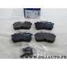 Jeu 4 plaquettes de frein arriere montage lucas Bosch BP241 0986494011 pour ford focus 1 fiesta 6 VI