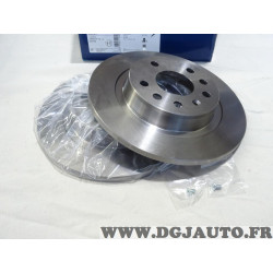 Jeu 2 disques de frein arriere plein 278mm diametre Bosch BD1036 0986479106 pour opel vectra C signum saab 93 9-3 fiat croma 2 I