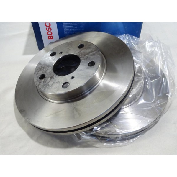 Jeu 2 disques de frein avant ventilé 273mm diametre Bosch BD1312 0986479425 pour toyota auris E15 E18 corolla E150 