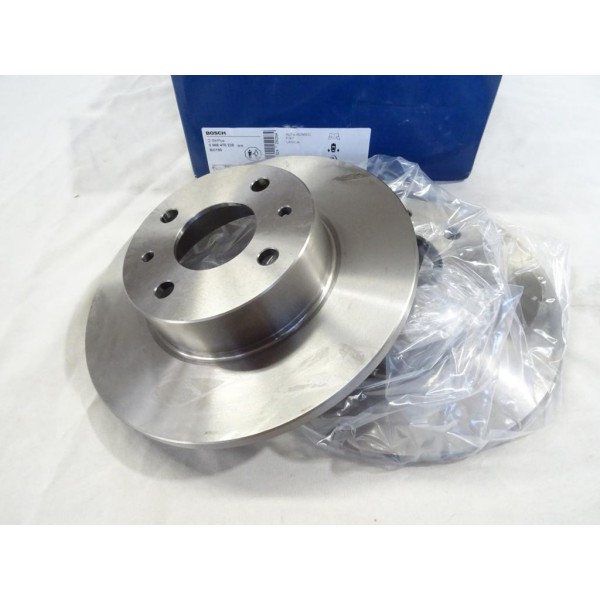 Lot 2 disques de frein arriere plein 251mm diametre Bosch BD190 0986478238 pour alfa romeo 164 fiat croma 1 stilo lancia thema 