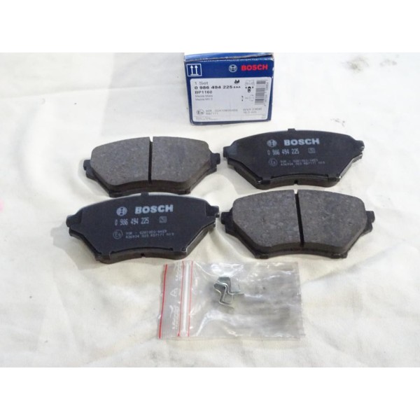 Jeu 4 plaquettes de frein avant montage sumitomo Bosch BP1160 0986494225 pour mazda MX-5 
