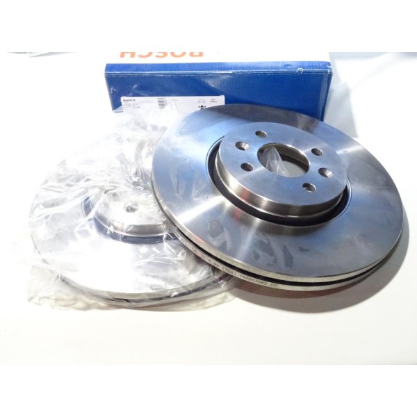 Jeu 2 disques de frein avant ventilé 300mm diametre Bosch BD1076 0986479209 pour renault scenic 2 II 
