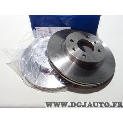 Jeu 2 disques de frein avant ventilé 256mm diametre Bosch BD1270 0986479459 pour hyundai getz TB 