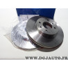 Jeu 2 disques de frein avant ventilé 256mm diametre Bosch BD1270 0986479459 pour hyundai getz TB
