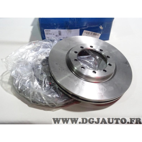 Jeu 2 disques de frein avant ventilé 290mm diametre Bosch 0986479342 pour renault mascott 