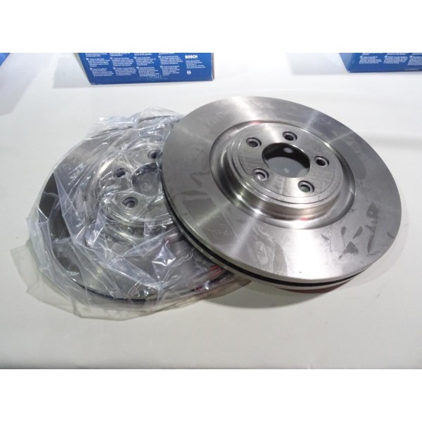 Jeu 2 disques de frein avant ventilé 355mm diametre Bosch BD1584 0986479754 pour jaguar XK XF XJ F-type S-type 