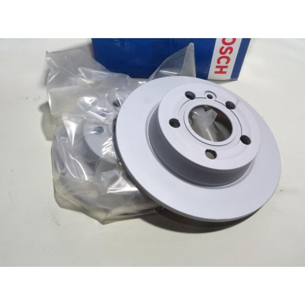 Jeu 2 disques de frein arriere plein 268mm diametre Bosch BD352 0986478421 pour ford galaxy seat alhambra volkswagen sharan 