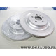 Jeu 2 disques de frein arriere ventilé 345mm diametre Bosch BD2547 0986479D61 pour mercedes classe ML GL GLE GLS W166 X166 C292