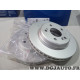 Jeu 2 disques de frein arriere ventilé 278mm diametre Bosch BD2546 0986479D60 pour mercedes classe E SL W124 R129