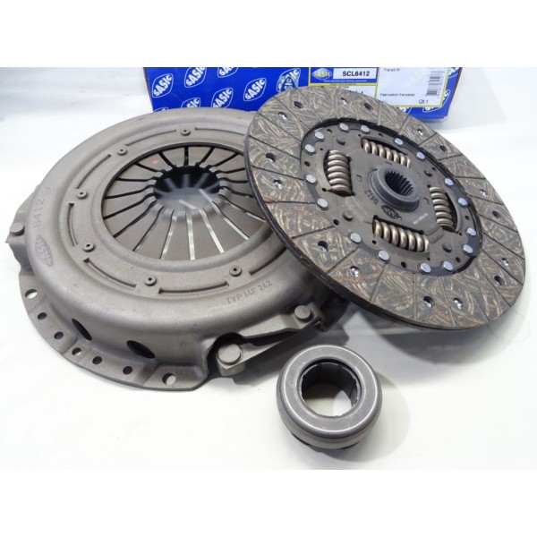 Kit d'embrayage disque + mecanisme + butée Sasic SCL6412 pour ford transit 3 III 2.0 essence 