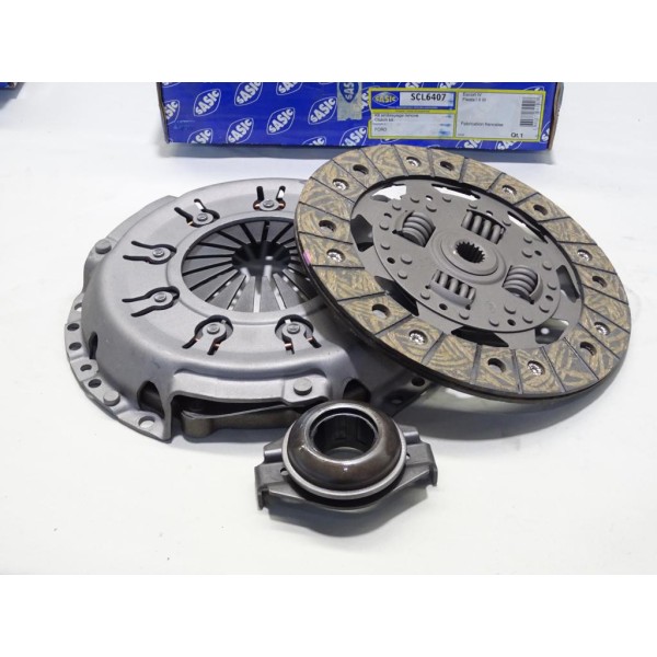 Kit embrayage disque + mecanisme + butée Sasic SCL6407 pour ford escort 4 IV fiesta 2 3 II III 1.6 essence dont XR2i XR3i 