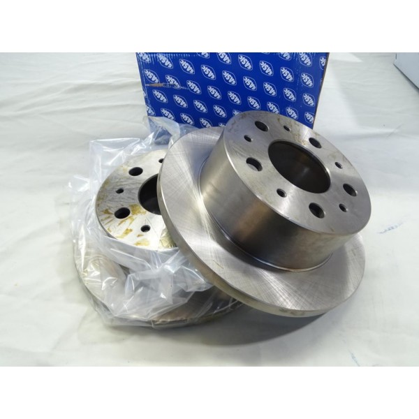 Jeu 2 disques de frein arriere 280mm diametre plein Sasic 9004823J pour fiat ducato 1 2 I II peugeot boxer citroen jumper de 199