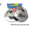 Lot 2 disques de frein avant plein 239mm diametre Sasic 9004268J pour ford escort 1 2 3 4 I II III IV orion 1 2 I II