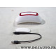 Cosmo connected blanc brillant Cosmo CM0102001FR CM-01-02-001-FR pour feu de freinage connecté casque moto velo trottinette