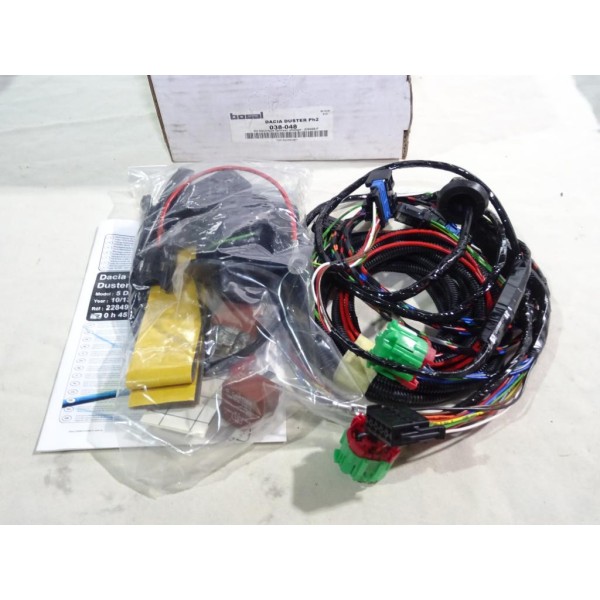 Faisceau attelage attache remorque 7 poles multiplexe Bosal 038048 pour dacia duster de 2013 à 2017 