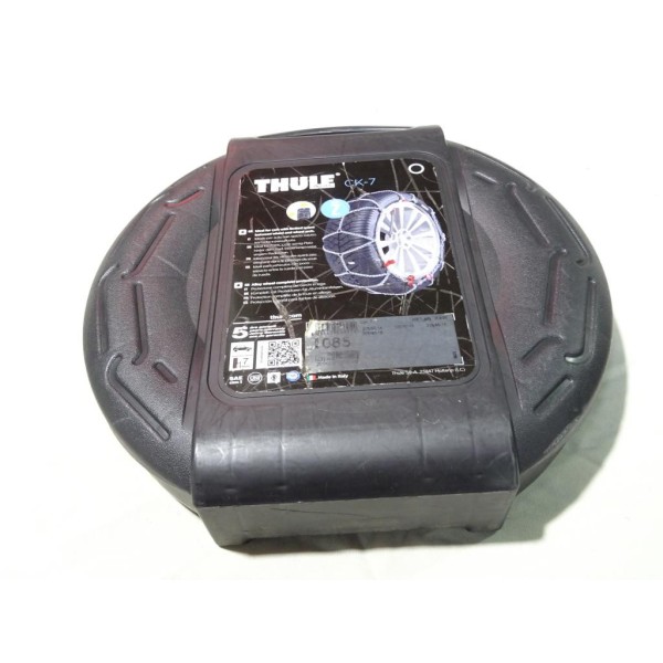 Jeu chaines neige Thule CK-7 N°085 pour pneu roue jante 225/60/14 225/50/15 225/45/16 205/40/18 225 60 14 225 50 15 225 45 16 20