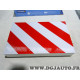 1 Bande mousse de protection lamellée rouge et blanche 32cm Norauto 2238613 NO0360