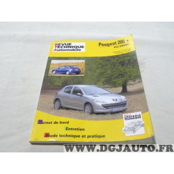 RTA revue technique automobile livre documentation entretien conduite etude technique CIP B735.5 pour peugeot 206+ partir de 03/