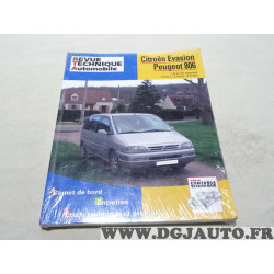 RTA revue technique automobile livre documentation entretien conduite etude technique CIP 576.3 pour peugeot 806 citroen evasion