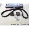 Kit distribution galets tendeur + enrouleur + courroie Gates K045563XS pour opel meriva A B astra H J zafira B corsa D mokka che