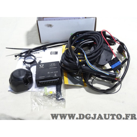 Faisceau attelage attache remorque 7 broches multiplexe Brink 743043 pour dacia sandero partir de 2017 