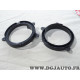 Jeu 2 entretoises bol 130mm fixation enceinte haut parleur Phonocar 03926 pour renault twingo 2 II partir de 2007