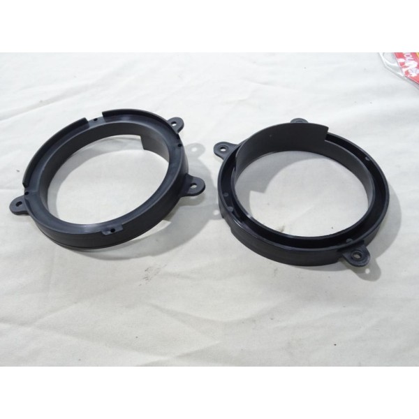 Jeu 2 entretoises bol 130mm fixation enceinte haut parleur Phonocar 03926 pour renault twingo 2 II partir de 2007 