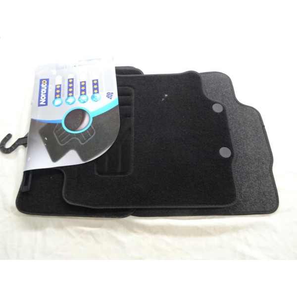 Jeu 4 tapis de sol sur mesure avant + arriere Norauto 2195698 pour renault koleos 2 II partir de 08/2016 