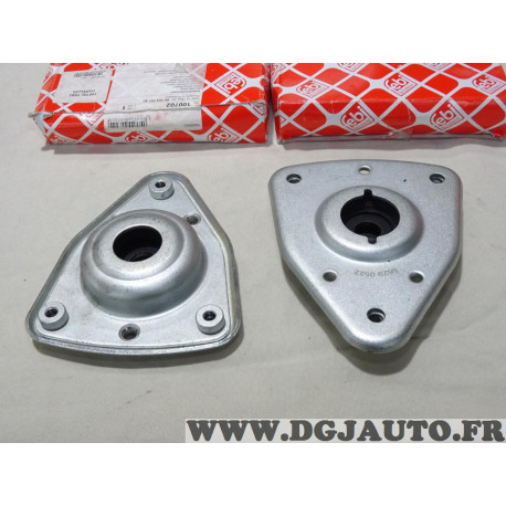 Jeu 2 butées amortisseur suspension avant Febi 100702 pour citroen C4 picasso C5 aircross berlingo 3 III DS7 DS9 opel grandland 