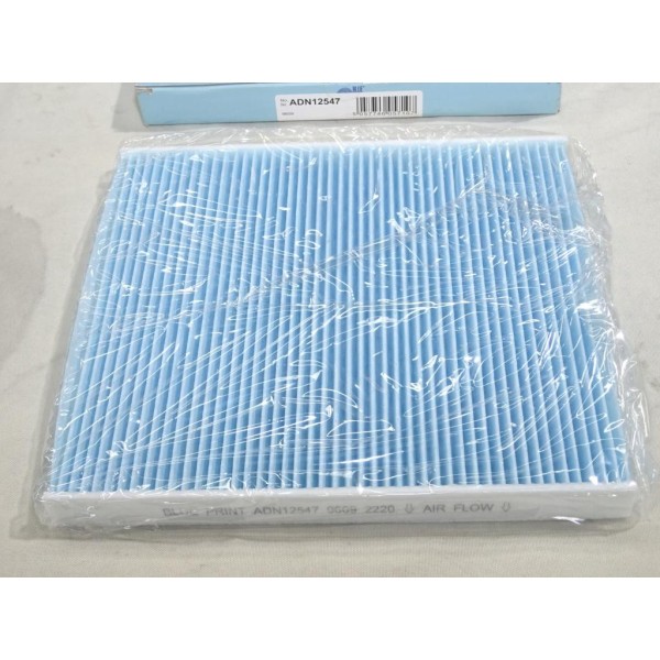 Filtre habitacle interieur Blue print ADN12547 pour dacia logan sandero duster lodgy 