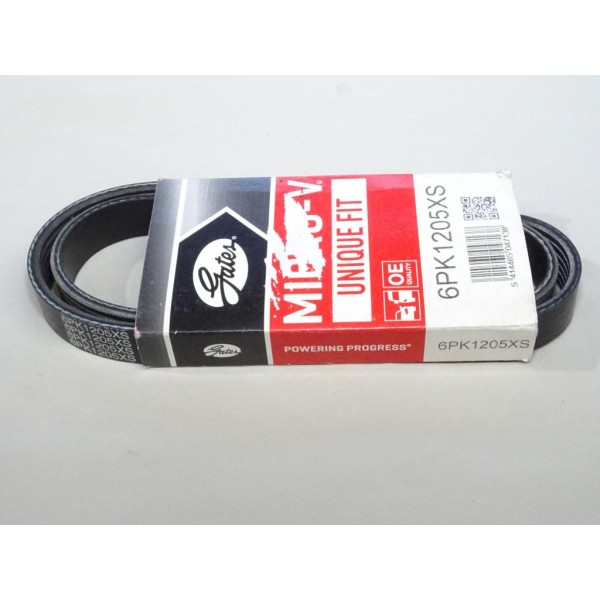 Courroie accessoire 6PK1205 Gates 6PK1205XS pour citroen C1 peugeot 108 toyota aygo yaris XP13 